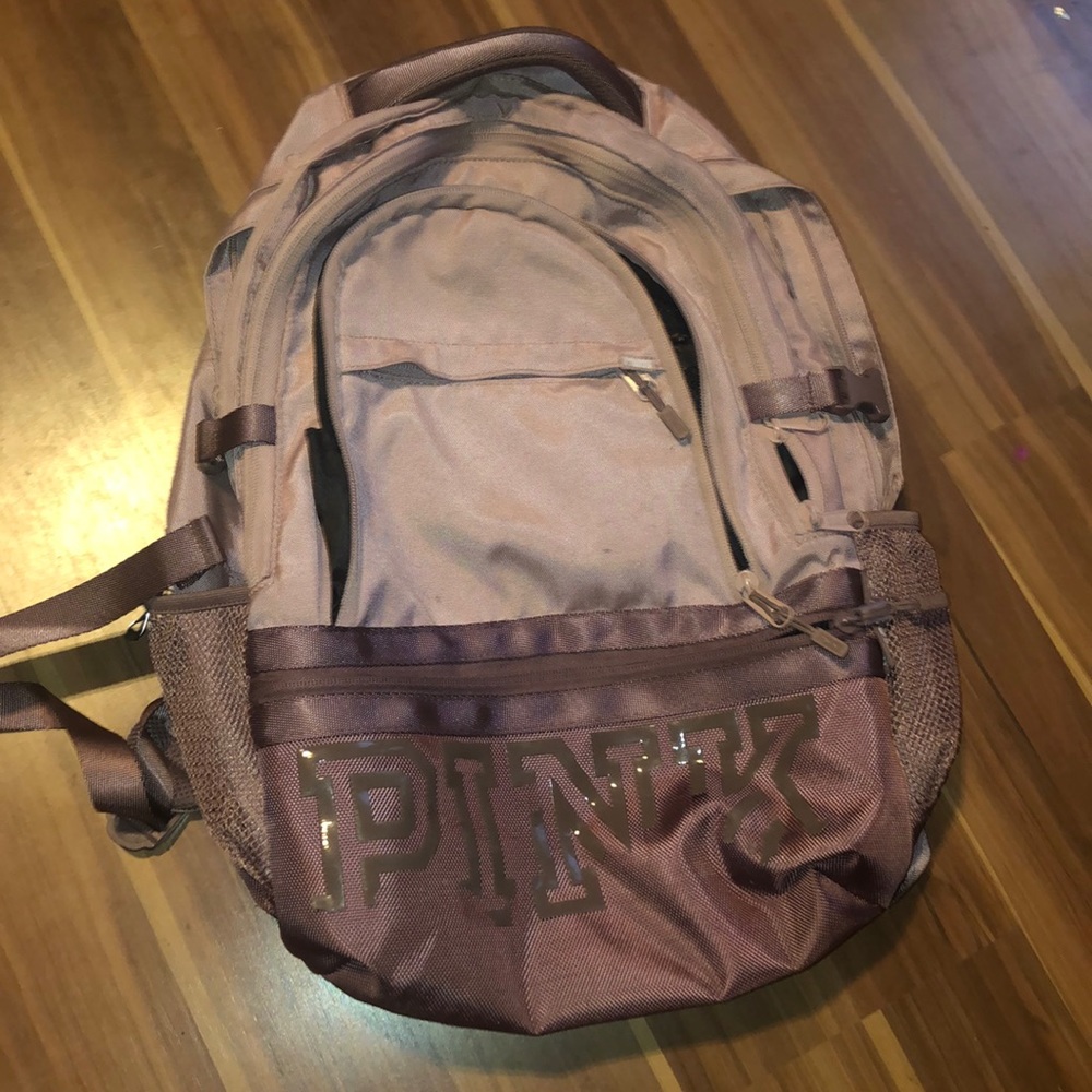 Pink book bag